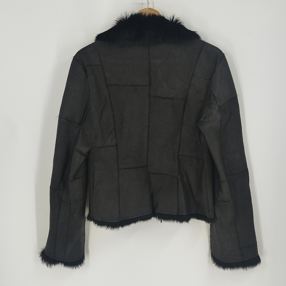 Guess Vintage Rabbit Fur Jacket - Picture 7 of 7